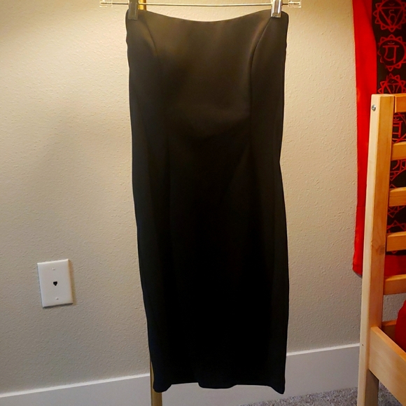 Love, Nikie Lew black strapless dress - Picture 1 of 2